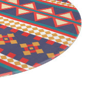 Aztec Elegantie | Glazen Snijplank (Hoek)