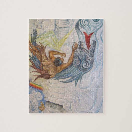 Aztec en Dragon Legpuzzel (Verticaal)