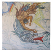 Aztec en Dragon Tegeltje (Voorkant)