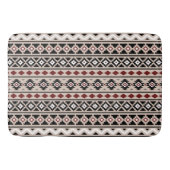 Aztec Essence II Ptn (H) Black White Grey Red Sand Badmat (Voorkant)