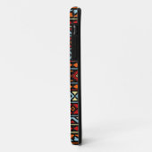 Aztec Essence II PTN rood blauw Sinaasappel geel z Case-Mate iPhone Case (Achterkant/links)