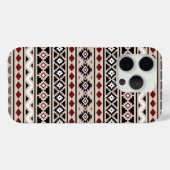Aztec Essence II PTN Zwart Wit Grijs Rood Zand Case-Mate iPhone Case (Achterkant (horizontaal))