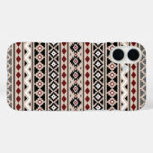 Aztec Essence II PTN Zwart Wit Grijs Rood Zand Case-Mate iPhone Case (Achterkant (horizontaal))