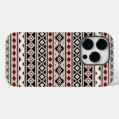 Aztec Essence II PTN Zwart Wit Grijs Rood Zand Case-Mate iPhone Case (Achterkant (horizontaal))