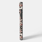 Aztec Essence II PTN Zwart Wit Grijs Rood Zand Case-Mate iPhone Case (Achterkant / Links)