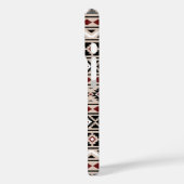 Aztec Essence II PTN Zwart Wit Grijs Rood Zand Case-Mate iPhone Case (Achterkant / Links)