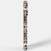 Aztec Essence II PTN Zwart Wit Grijs Rood Zand Case-Mate iPhone Case (Achterkant / Rechts)