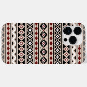 Aztec Essence II PTN Zwart Wit Grijs Rood Zand Case-Mate iPhone Case (Achterkant (horizontaal))