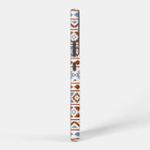 Aztec Essence Pattern II Rust Blue Cream Samsung Galaxy Hoesje (Rechterkant)