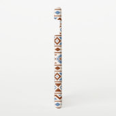 Aztec Essence Pattern II Rust Blue Cream Samsung Galaxy Hoesje (Rechterkant)