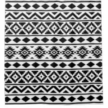 Aztec Essence Pattern III Black op White
