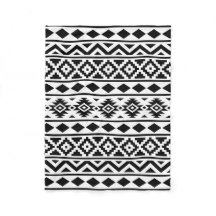 Aztec Essence Pattern III Black op White