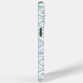 Aztec Essence Ptn III Eend Ei Blauw op Wit Case-Mate iPhone Case (Achterkant / Rechts)