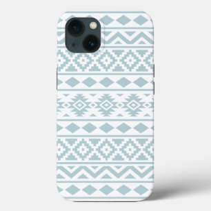 Aztec Essence Ptn III Eend Ei Blauw op Wit Case-Mate iPhone Case