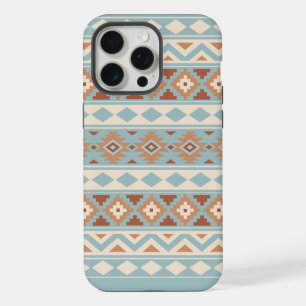 Aztec Essence Ptn IIIb Blauwe Crème Terracotta's iPhone 15 Pro Max Case