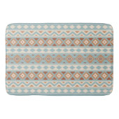 Aztec Essence Ptn IIIb Blue Cream Terracottas Badmat (Voorkant)