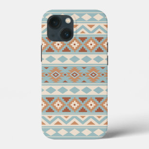 Aztec Essence Ptn IIIb Blue Cream Terracottas Case-Mate iPhone Case