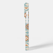 Aztec Essence Ptn IIIb Blue Cream Terracottas Case-Mate iPhone Case (Achterkant / Links)