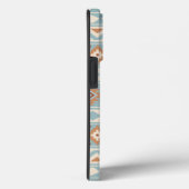 Aztec Essence Ptn IIIb Blue Cream Terracottas Case-Mate iPhone Case (Achterkant / Rechts)