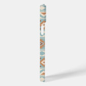Aztec Essence Ptn IIIb Blue Cream Terracottas Case-Mate iPhone Case (Achterkant / Rechts)