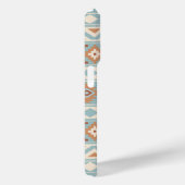 Aztec Essence Ptn IIIb Blue Cream Terracottas Case-Mate iPhone Case (Achterkant / Rechts)