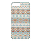 Aztec Essence Ptn IIIb Blue Cream Terracottas Case-Mate iPhone Case (Achterkant)