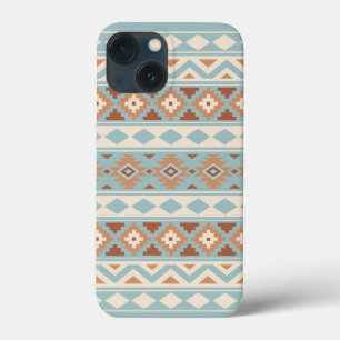 Aztec Essence Ptn IIIb Blue Cream Terracottas Case-Mate iPhone Case
