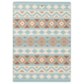 Aztec Essence Ptn IIIb Blue Cream Terracottas Klembord (Achterkant)