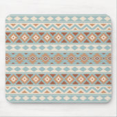 Aztec Essence Ptn IIIb Blue Cream Terracottas Muismat (Voorkant)