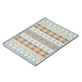 Aztec Essence Ptn IIIb Blue Cream Terracottas Notitieboek (Linkerzijde)
