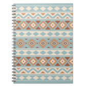 Aztec Essence Ptn IIIb Blue Cream Terracottas Notitieboek (Voorkant)