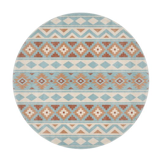 Aztec Essence Ptn IIIb Blue Cream Terracottas Snijplank (Voorkant)