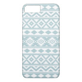 Aztec Essence Ptn IIIb Eend Blauw & Wit Case-Mate iPhone Case (Achterkant)
