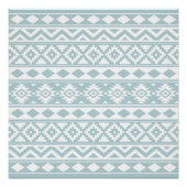 Aztec Essence Ptn IIIb Eend Blauw & Wit Poster (Voorkant)