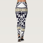 Aztec Ethnic Pattern Art Leggings (Achterkant)