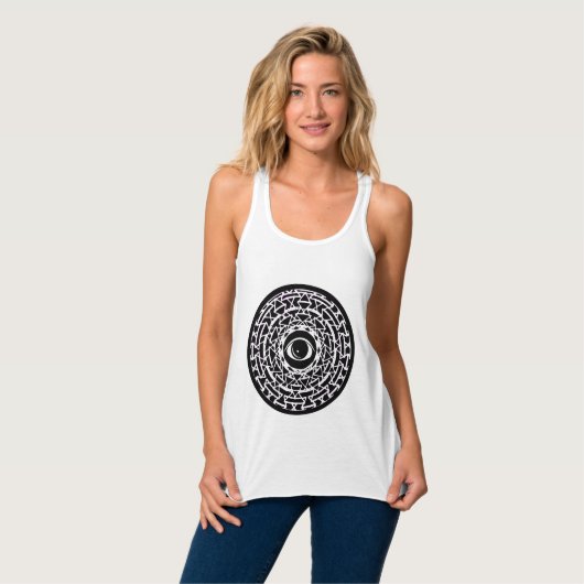 Aztec Eye Tanktop (Volledige Voorkant)