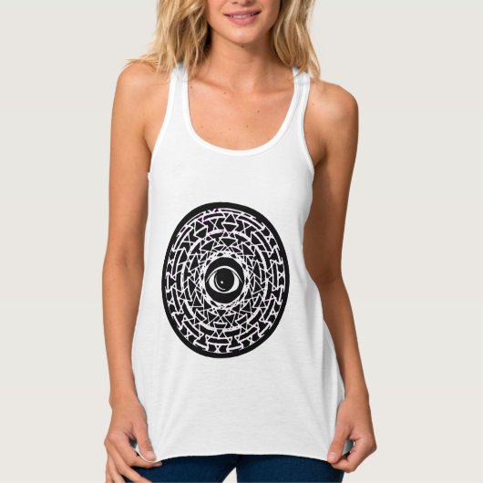 Aztec Eye Tanktop (Voorkant)