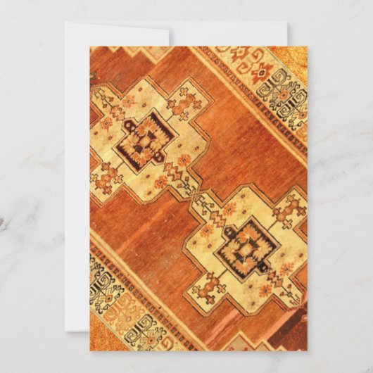 Aztec Fiesta Wedding Kaart (Achterkant)