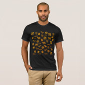 Aztec Figures of Animals T-shirt (Voorkant volledig)
