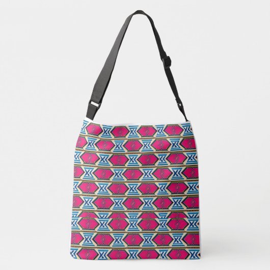 Aztec Fuchsia Bag Crossbody Tas (Achterkant)