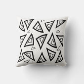 Aztec-geïnspireerd Abstract driehoekskussen Kussen (Achterkant)