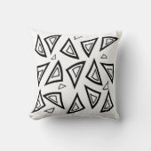 Aztec-geïnspireerd Abstract driehoekskussen Kussen (Voorkant)