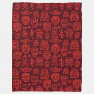 Aztec Geïnspireerd patroon Fleece Deken