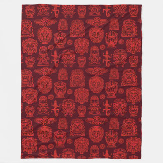 Aztec Geïnspireerd patroon Fleece Deken