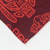 Aztec Geïnspireerd patroon Fleece Deken (Hoek)