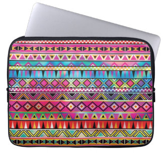 Aztec geïnspireerd patroon laptop sleeve