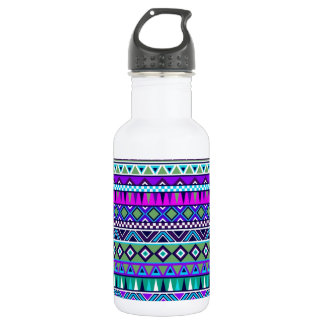 Aztec geïnspireerd patroon waterfles