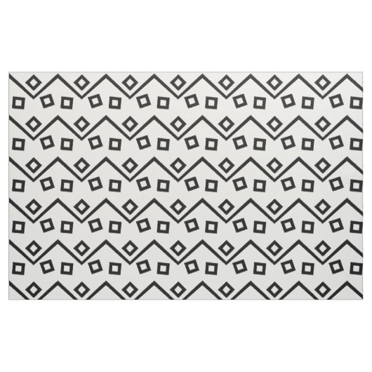 Aztec Geometric Abstract Pattern Stof (Fat Quarter)
