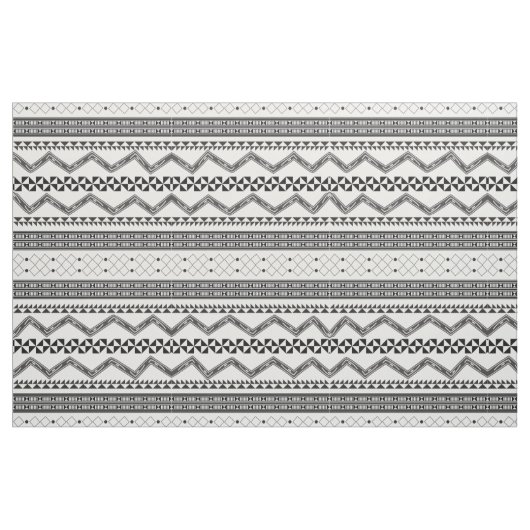 Aztec Geometric Abstract Pattern Stof (Yard (91,4 cm))