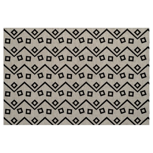 Aztec Geometric Abstract Pattern Stof (Fat Quarter)